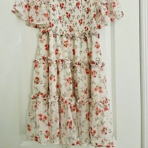 Beautiful summer Dress Floral XS